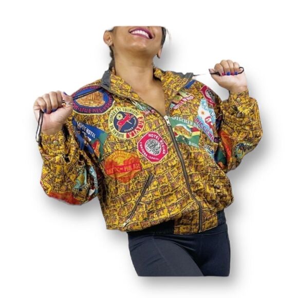 Giacca European Bomber Jacket Size Medium - Picture 1 of 7